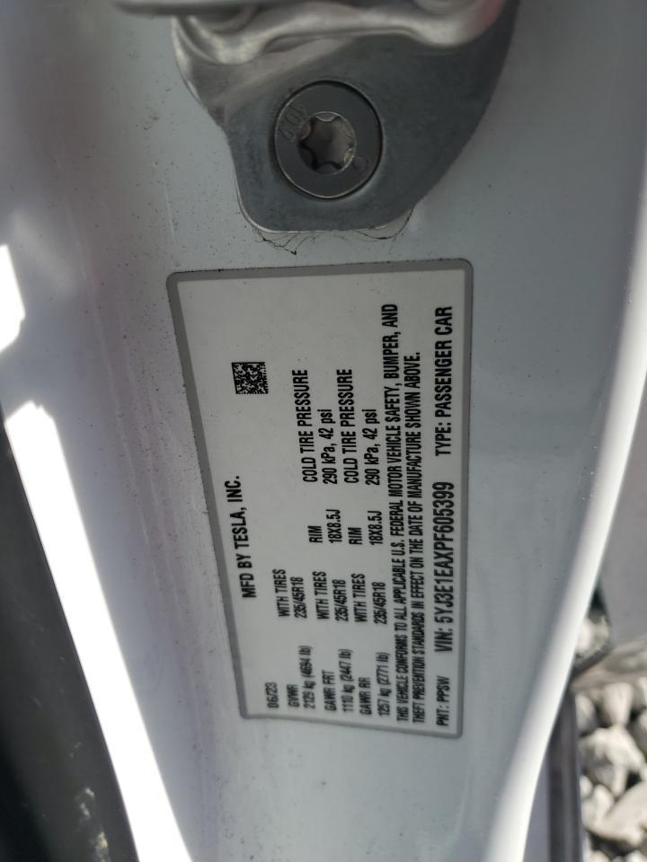 2023 TESLA MODEL 3