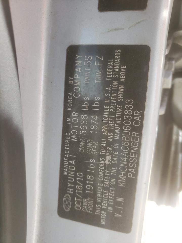 2011 HYUNDAI ACCENT