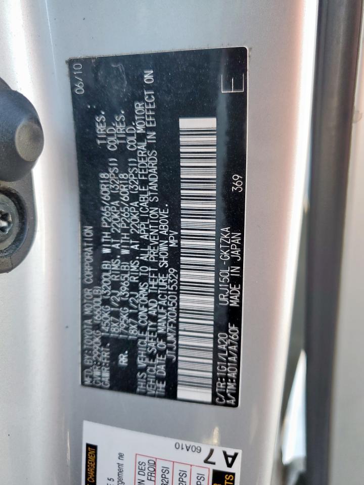 2010 LEXUS Gx