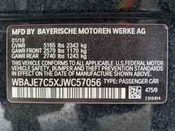 2018 BMW 5 series