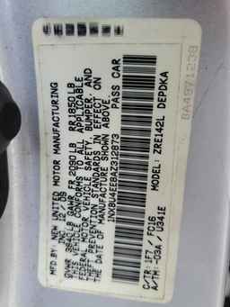 2010 TOYOTA COROLLA