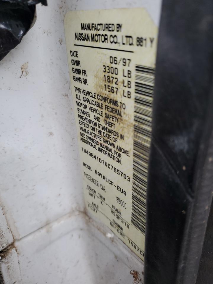 1997 NISSAN SENTRA