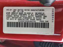 2009 PONTIAC VIBE