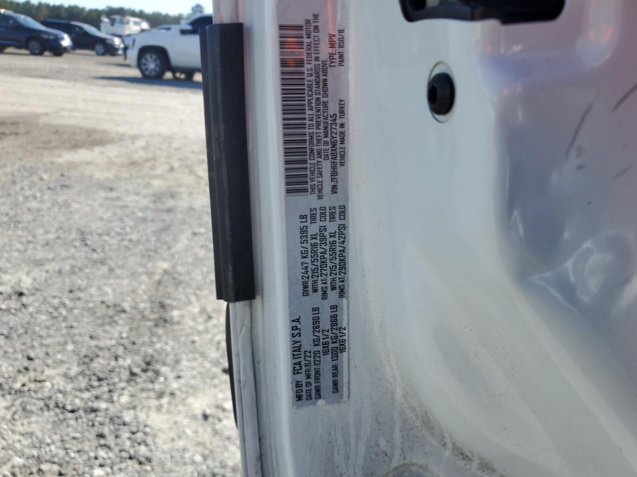 2022 RAM ProMaster City
