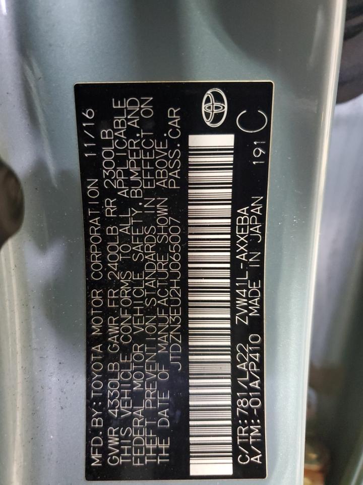 2017 TOYOTA PRIUS V
