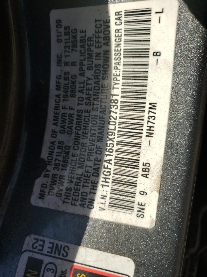 2009 HONDA CIVIC