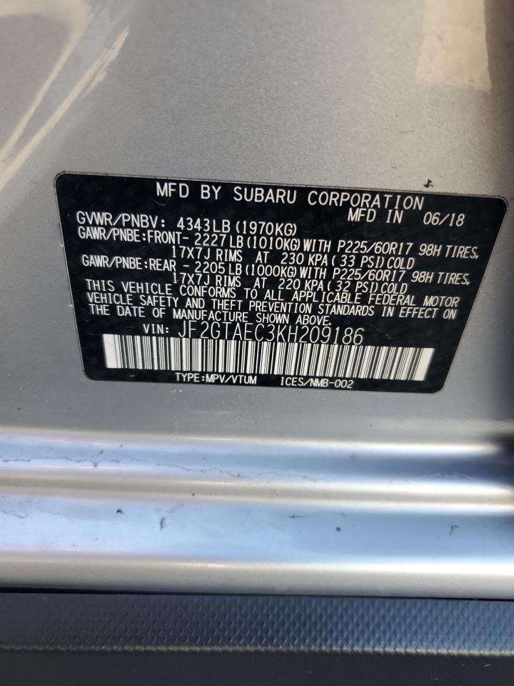 2019 SUBARU Crosstrek