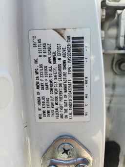 2012 HONDA ACCORD
