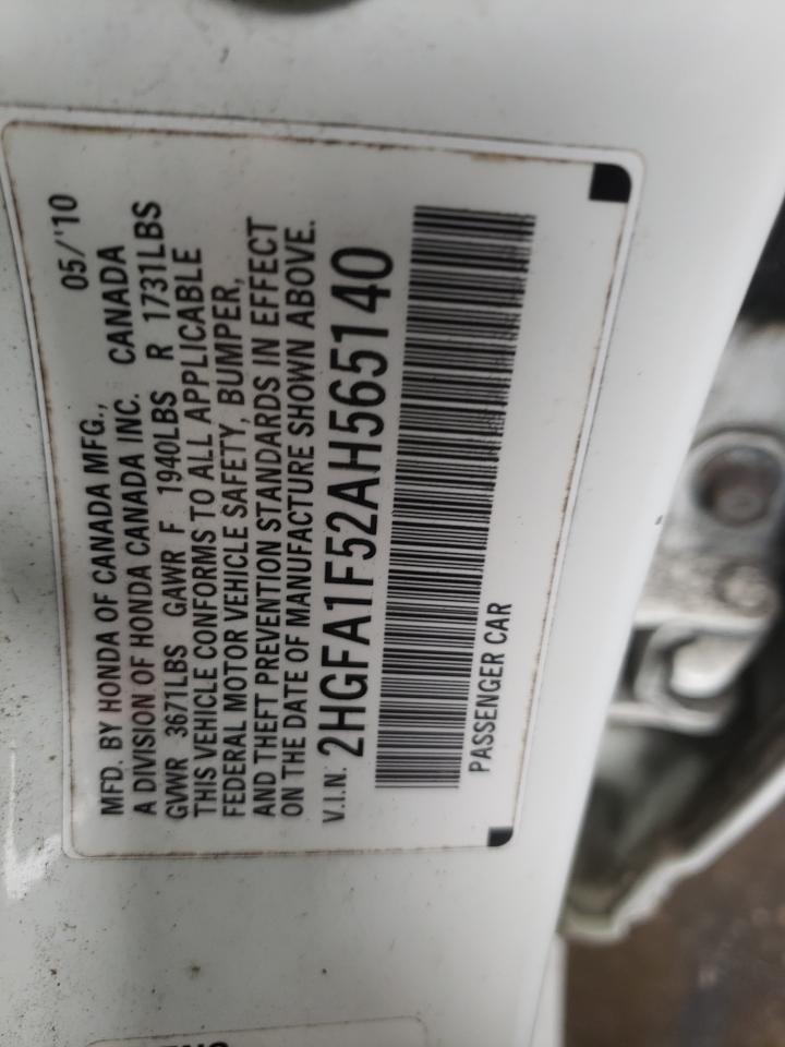 2010 HONDA CIVIC