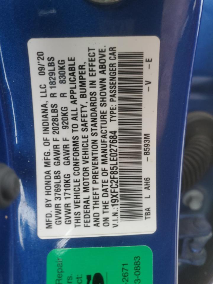 2020 HONDA CIVIC