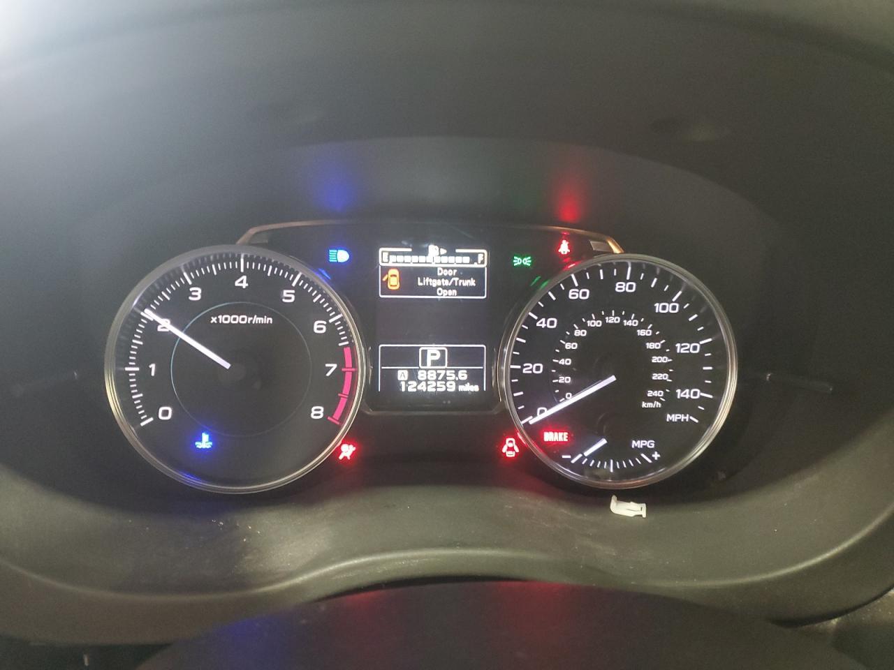 2015 SUBARU XV Crosstrek