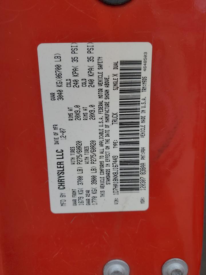 2008 DODGE RAM 1500