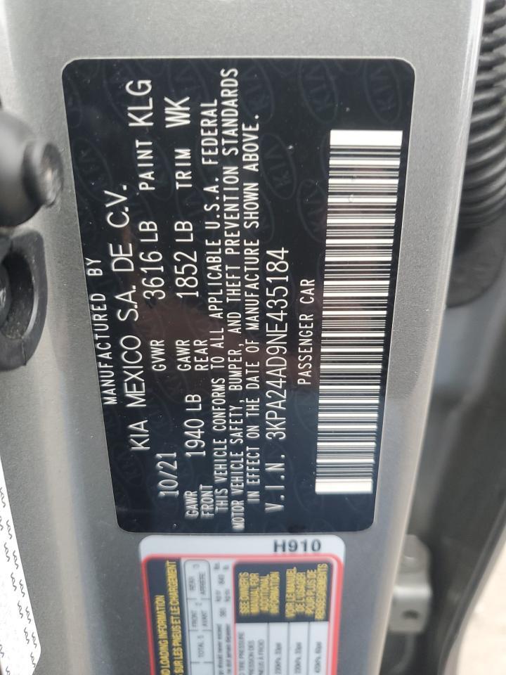 2022 KIA RIO
