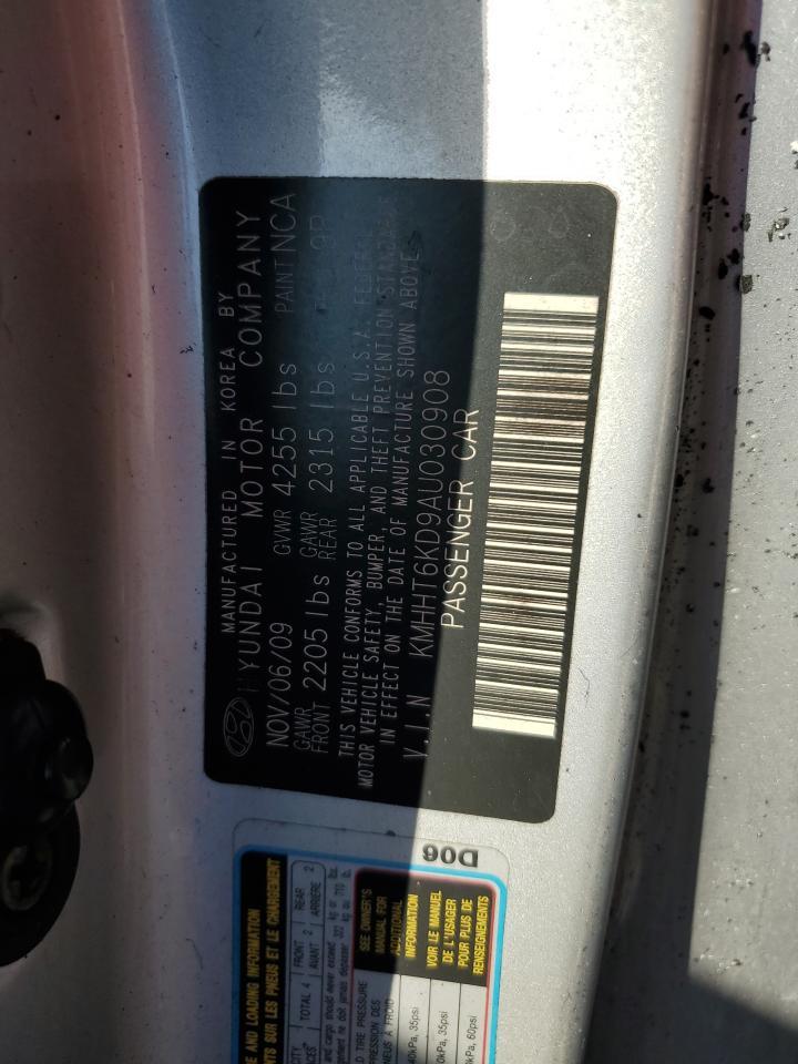 2010 HYUNDAI GENESIS