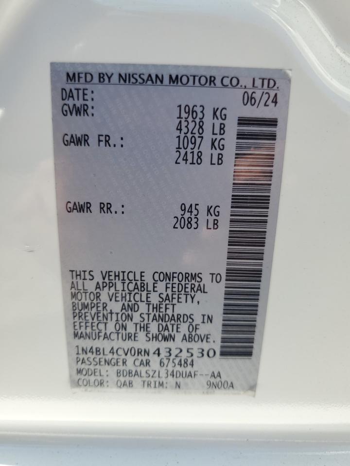 2024 NISSAN ALTIMA