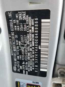 2014 KIA SORENTO