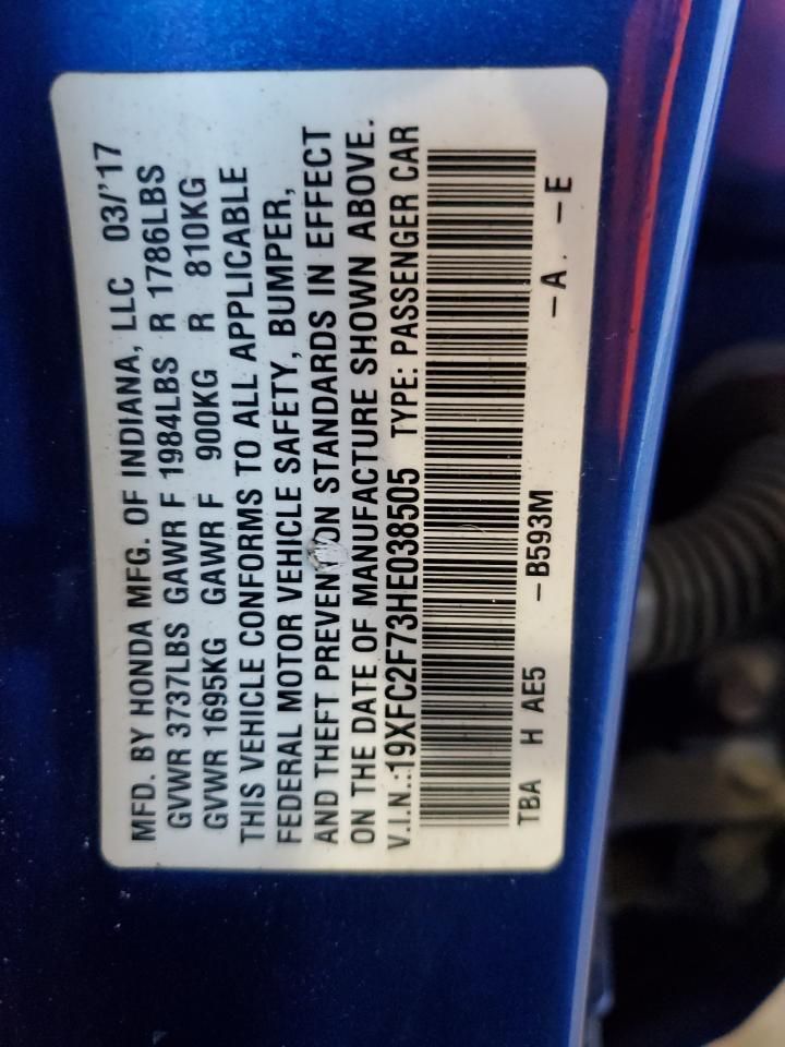 2017 HONDA CIVIC
