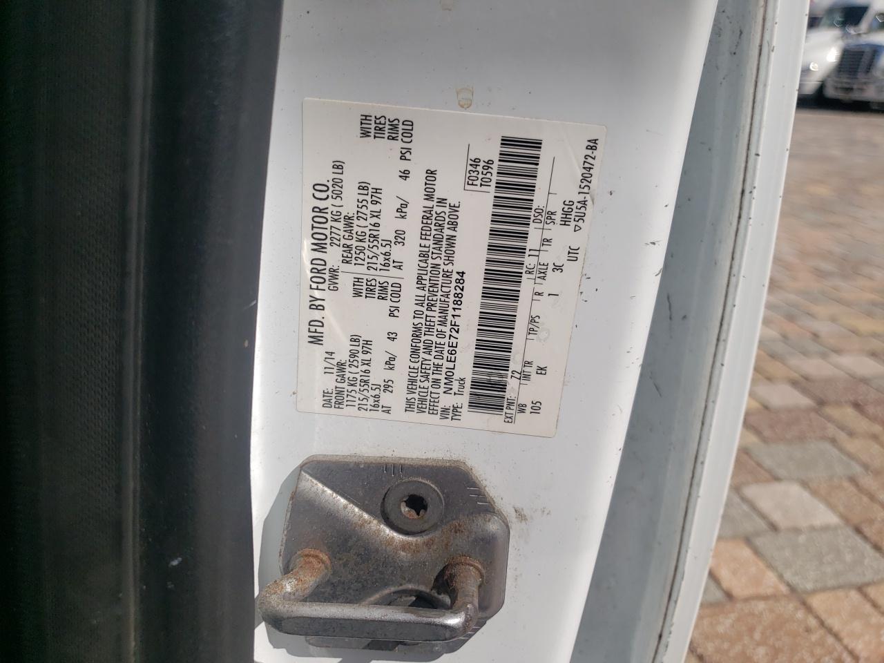 2015 FORD TRANSIT CONNECT