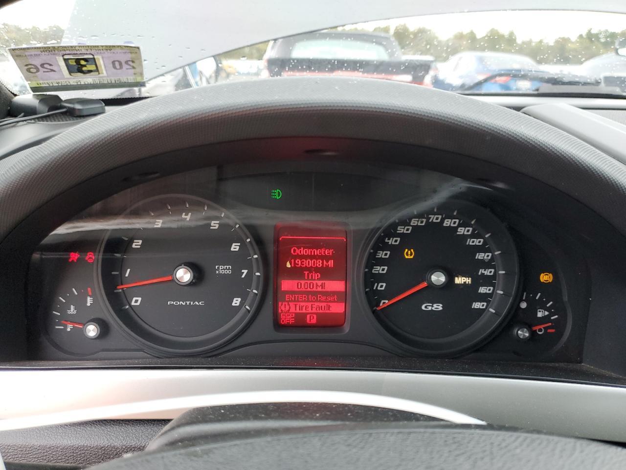 2008 PONTIAC G8