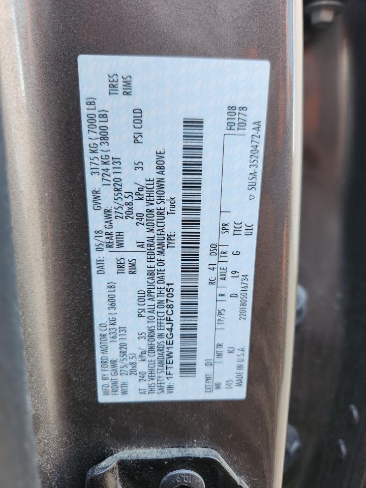 2018 FORD F-150