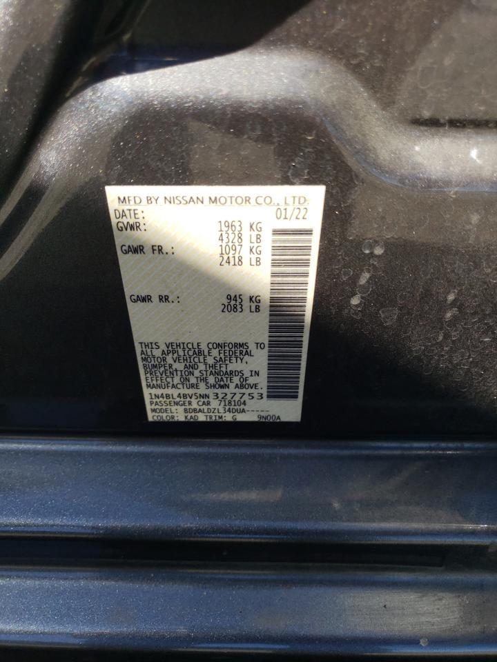 2022 NISSAN ALTIMA