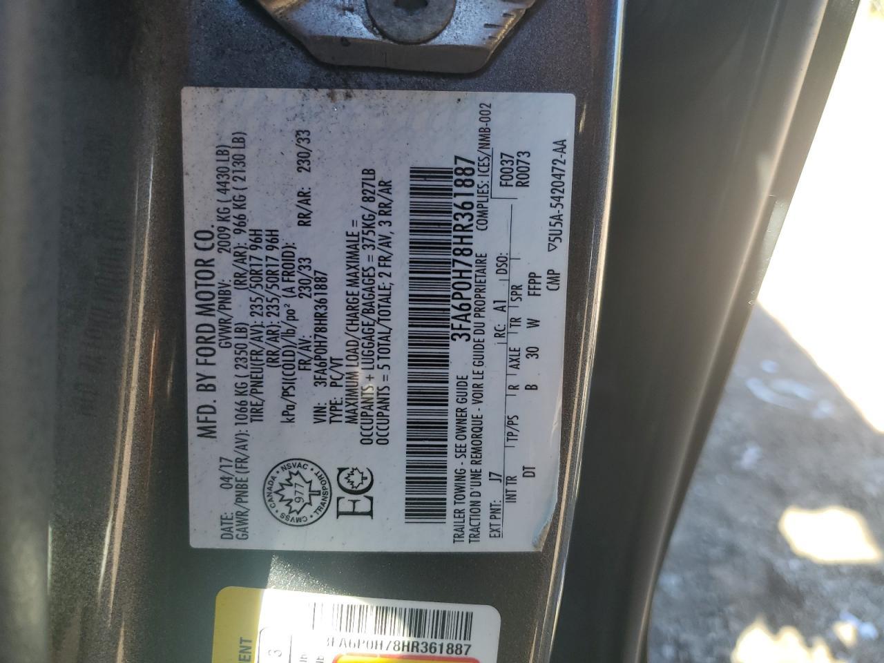 2017 FORD FUSION
