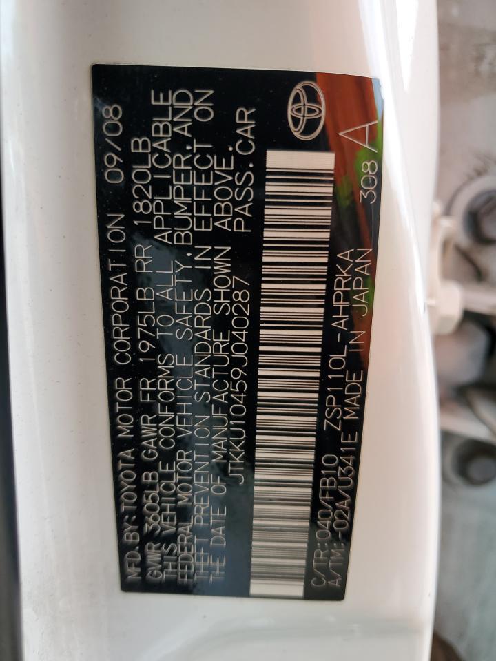 2009 TOYOTA SCION