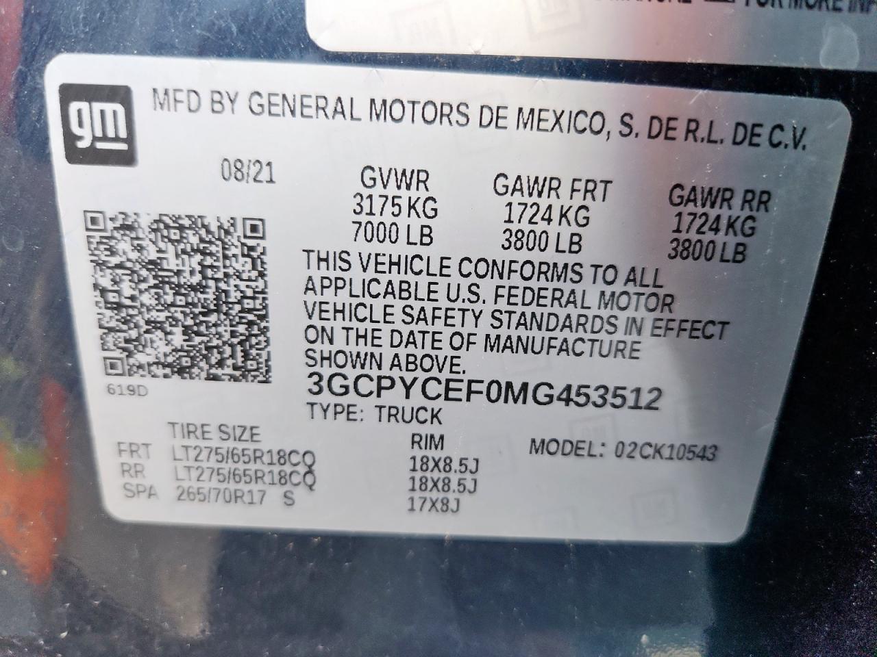 2021 CHEVROLET Silverado