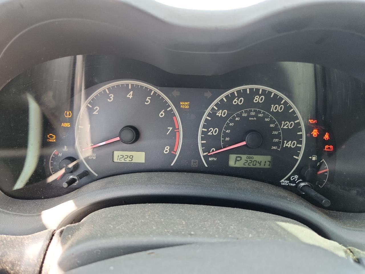 2009 TOYOTA COROLLA