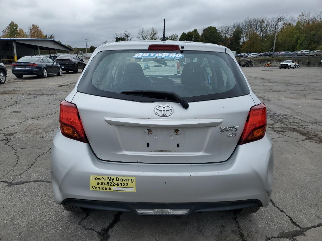 2016 TOYOTA YARIS