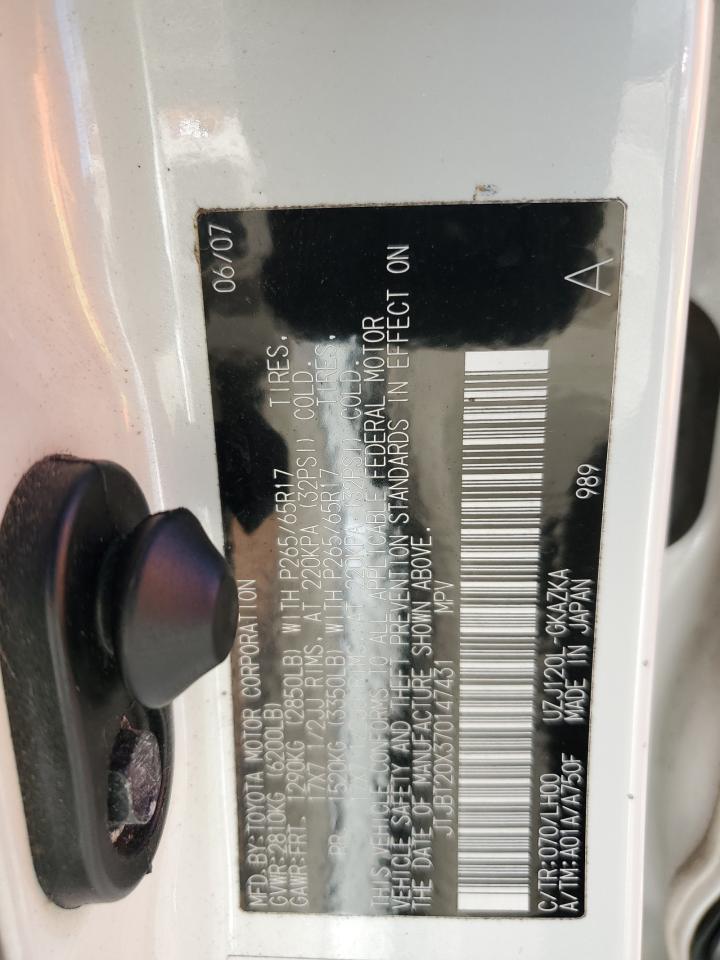 2007 LEXUS Gx 470