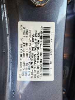 2014 HONDA ACCORD
