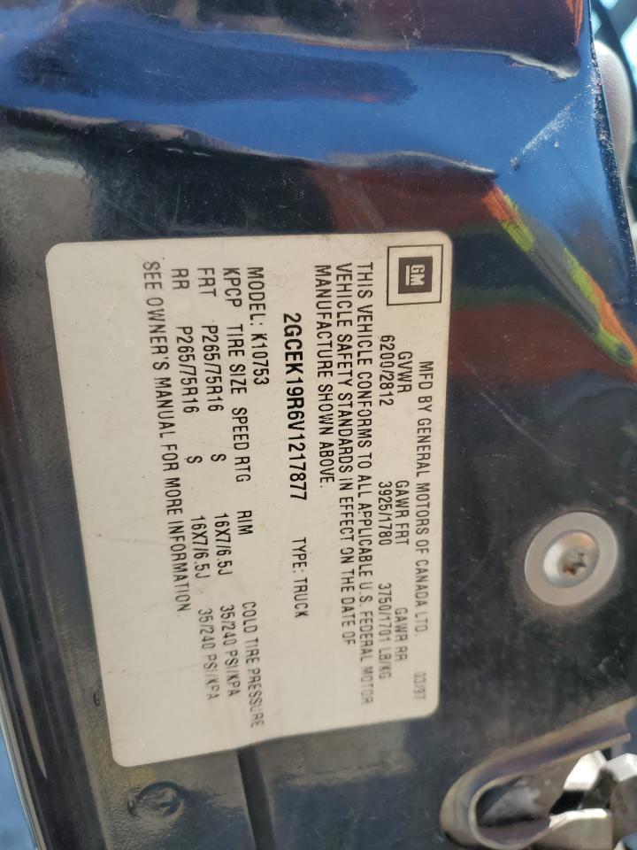1997 CHEVROLET Gmt