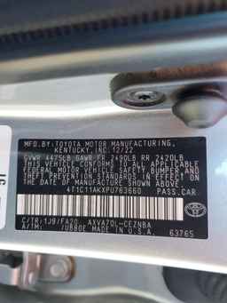 2023 TOYOTA CAMRY