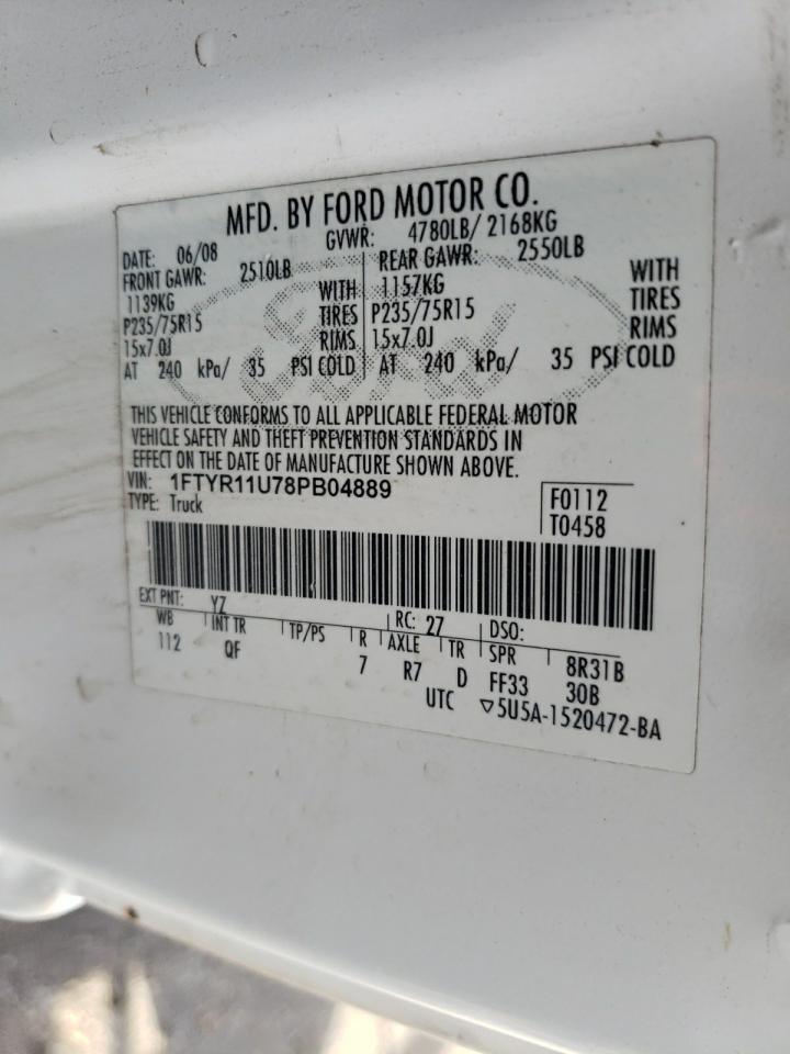 2008 FORD RANGER