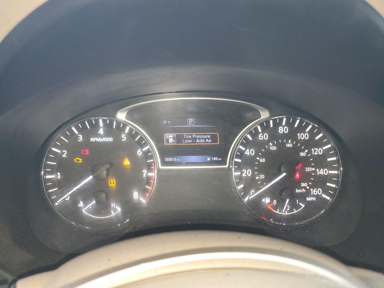 2016 NISSAN ALTIMA