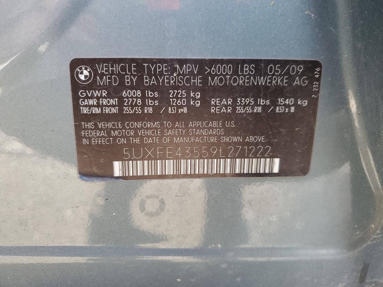 2009 BMW X5