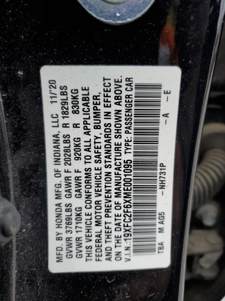 2021 HONDA CIVIC