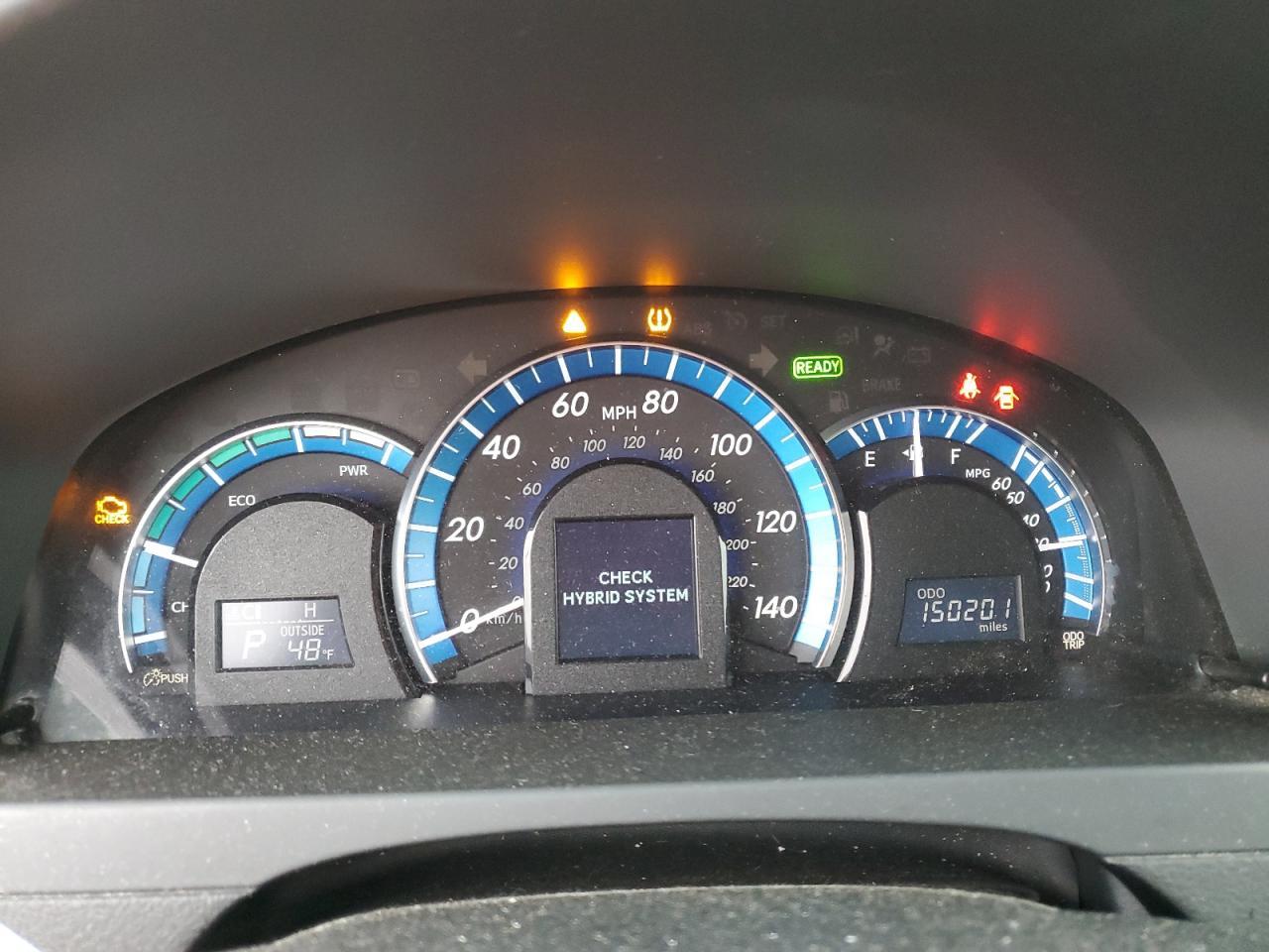 2012 TOYOTA CAMRY
