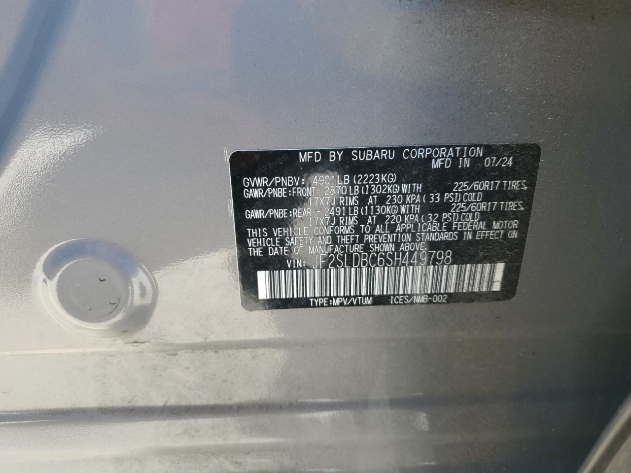 2025 SUBARU FORESTER