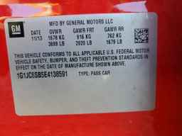 2014 CHEVROLET SONIC