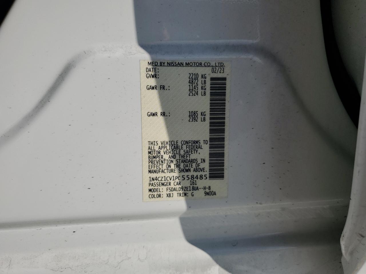 2023 NISSAN LEAF