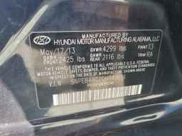 2013 HYUNDAI SONATA