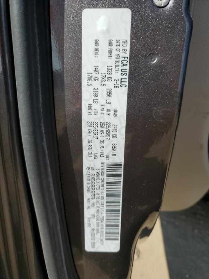 2016 DODGE GRAND CARAVAN