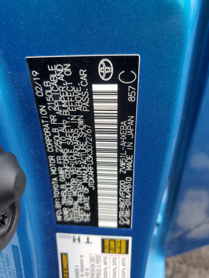 2019 TOYOTA PRIUS