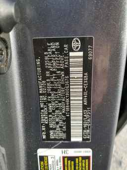 2009 TOYOTA CAMRY