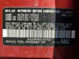 2014 MITSUBISHI LANCER