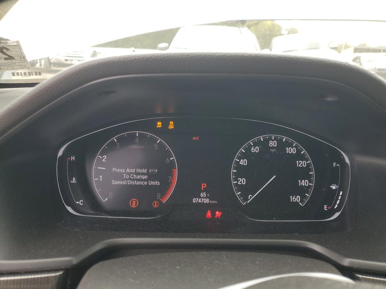 2019 HONDA ACCORD