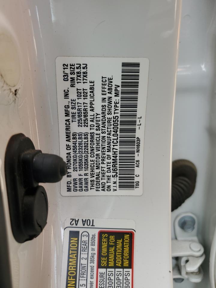 2012 HONDA CR-V