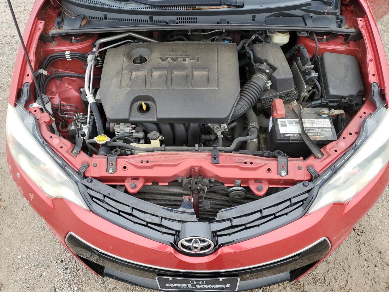 2015 TOYOTA COROLLA